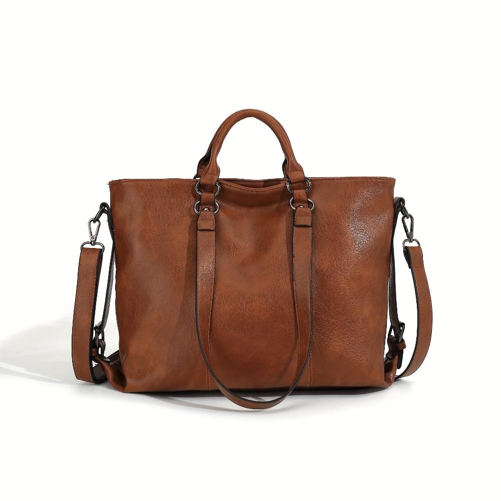 De Klassieke Elegantie van Charlotte | Vintage Tote Zak