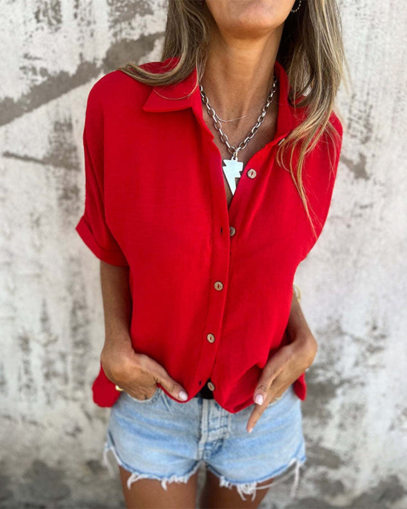 Sirena | Casual overhemd met kleur en stijl – Voor moeiteloze elegantie