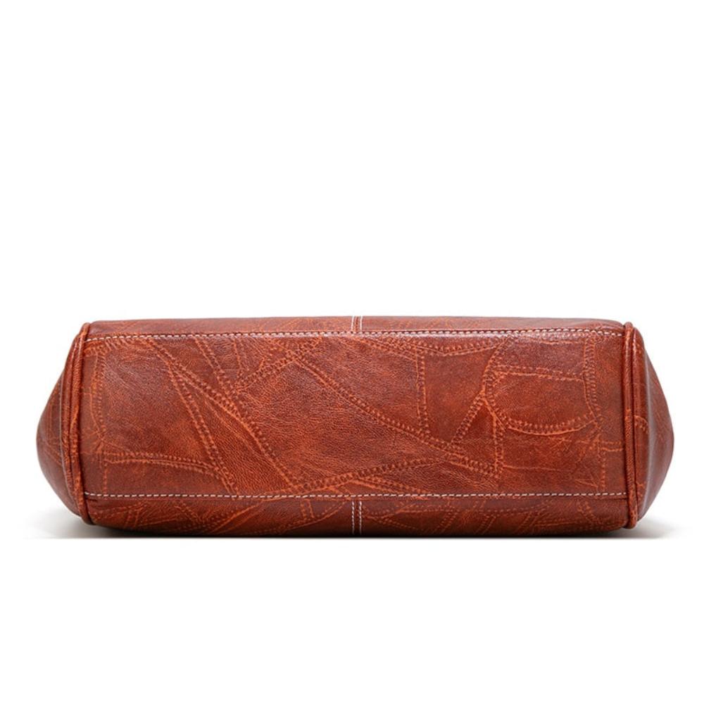 Vintage handtas met kissing sluiting