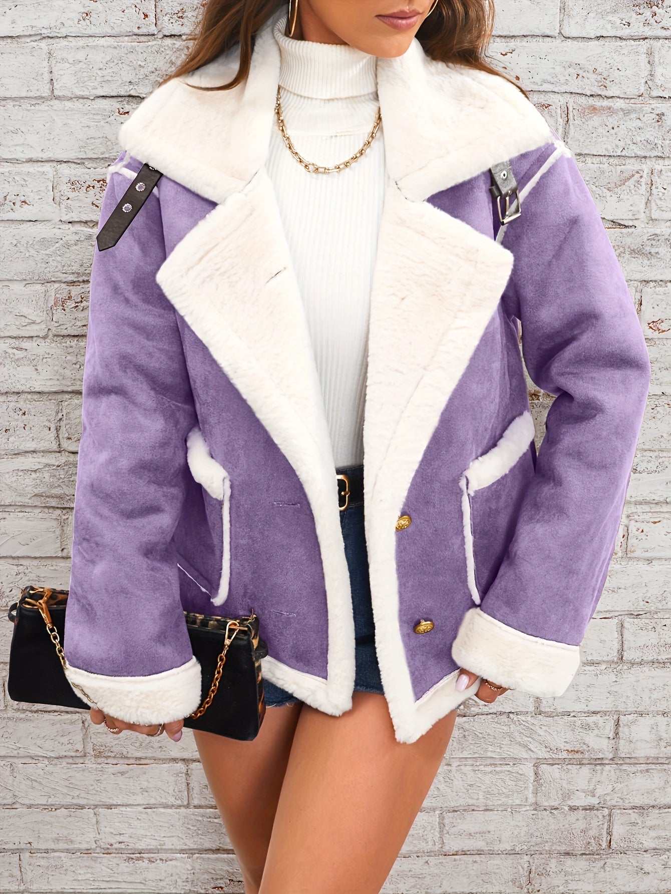Isabella™ Winterjas Voering van Synthetische Bont