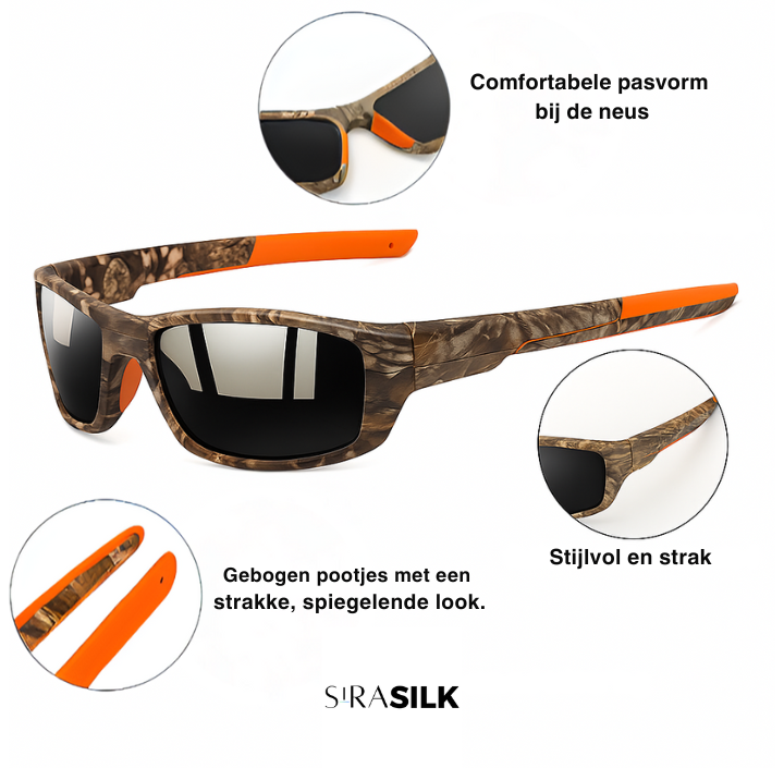 Koelman | Camo Cap met Brillenhouder – Nooit Meer Je Zonnebril Kwijt!