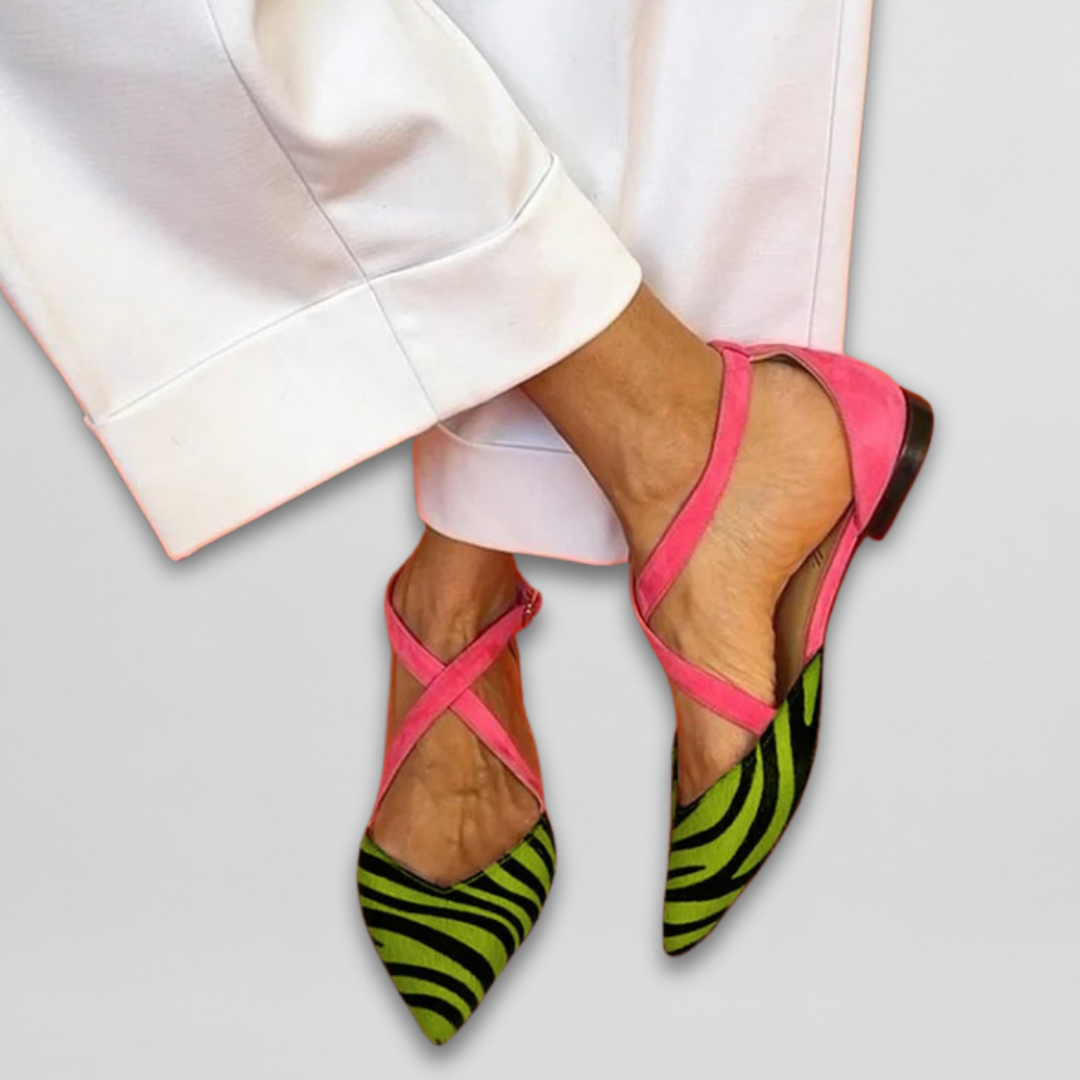 Fenna | Ballerina's met enkelbandjes