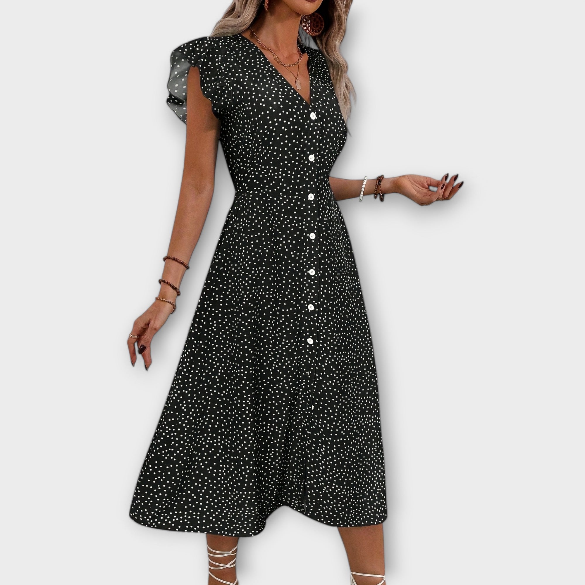 Polka – Midi-jurk
