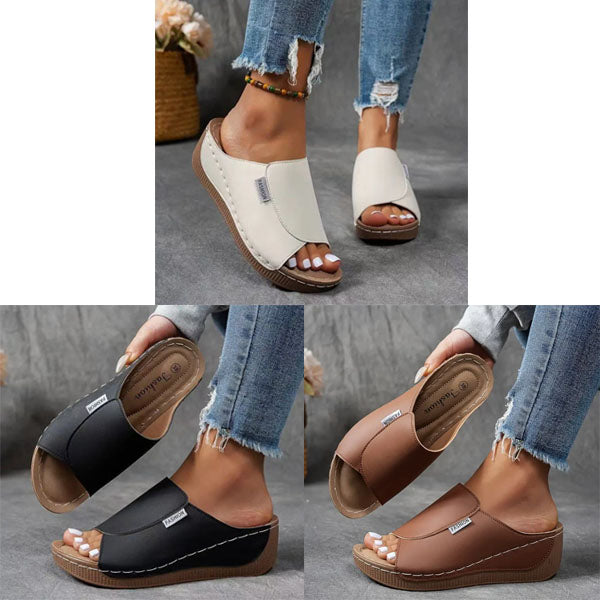 Ebba™ | Comfortabele slides met voetbogensteun