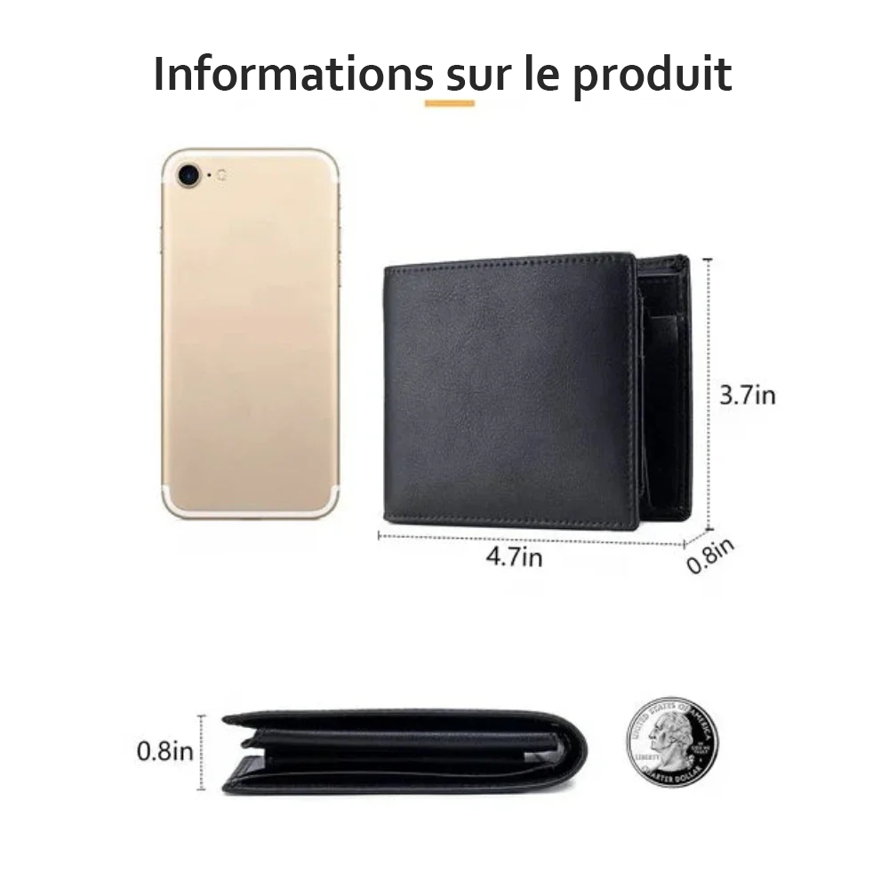 Slank RFID Portemonnee Atlas