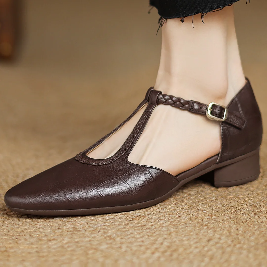Milla | Leren Mary Janes
