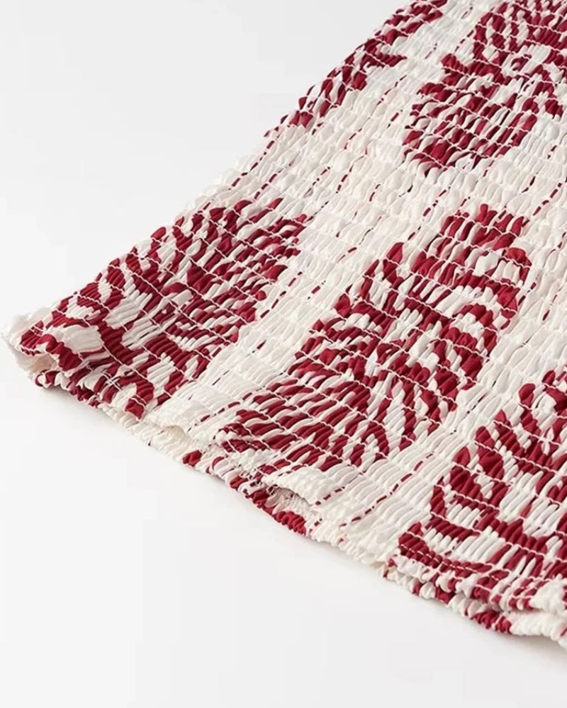 Bernadina | Kort zomers casual jurk