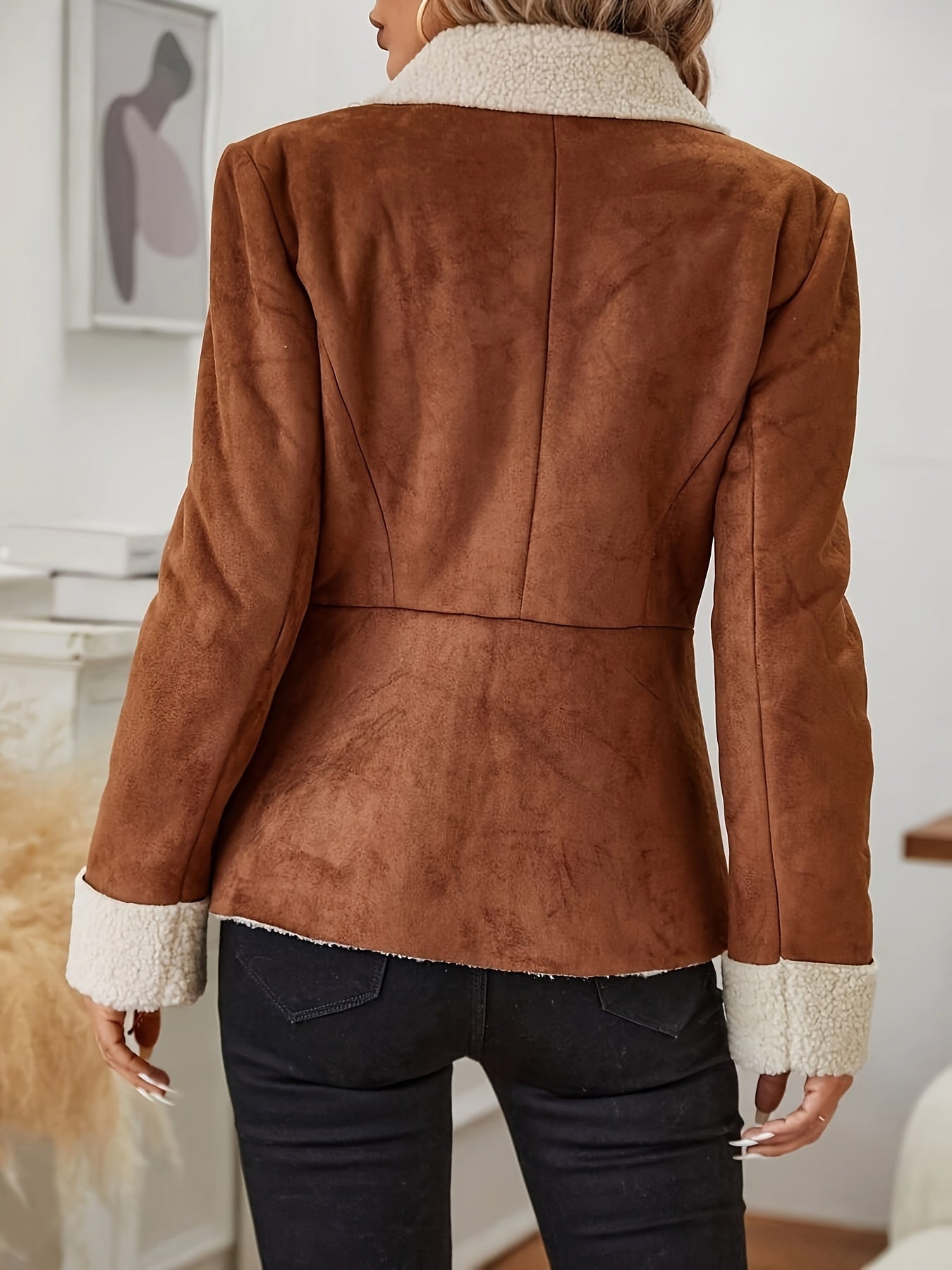 Isabella™ Dames Kunstbont Jasje