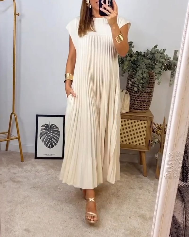 Jolijn™ | Tijdloze Comfortjurk – Elegantie Voor Elke Dag