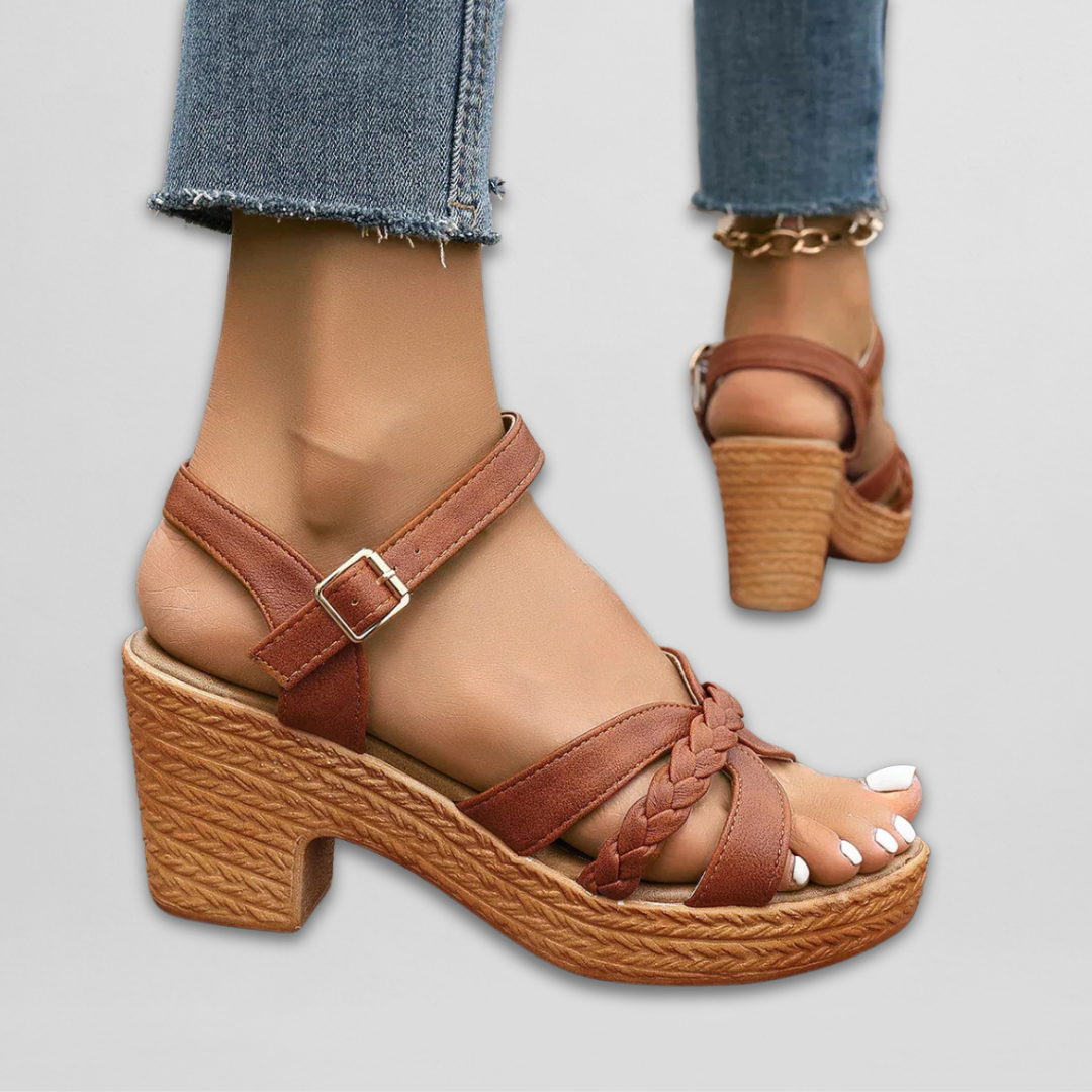 Xara | Gebreide sandalen
