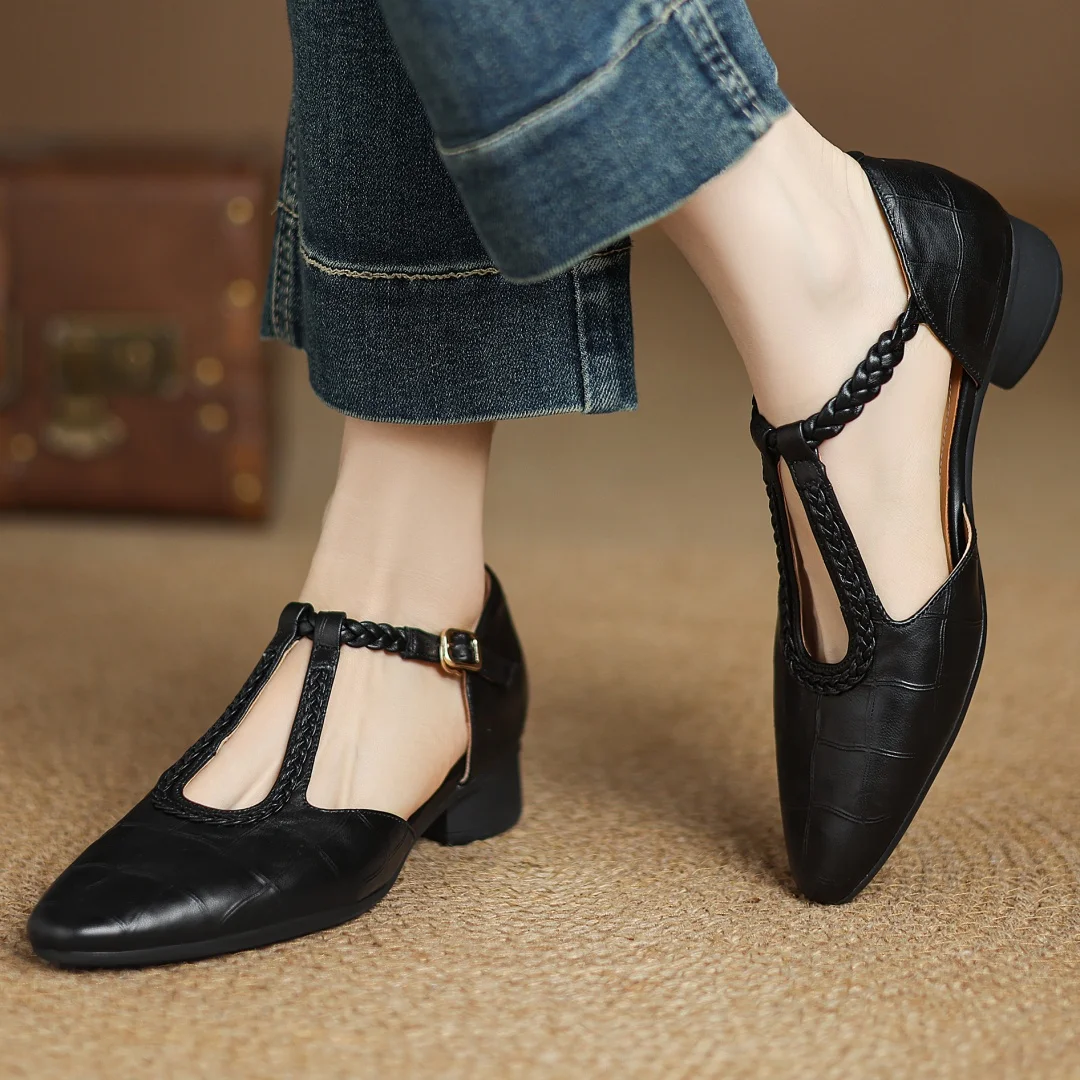 Milla | Leren Mary Janes