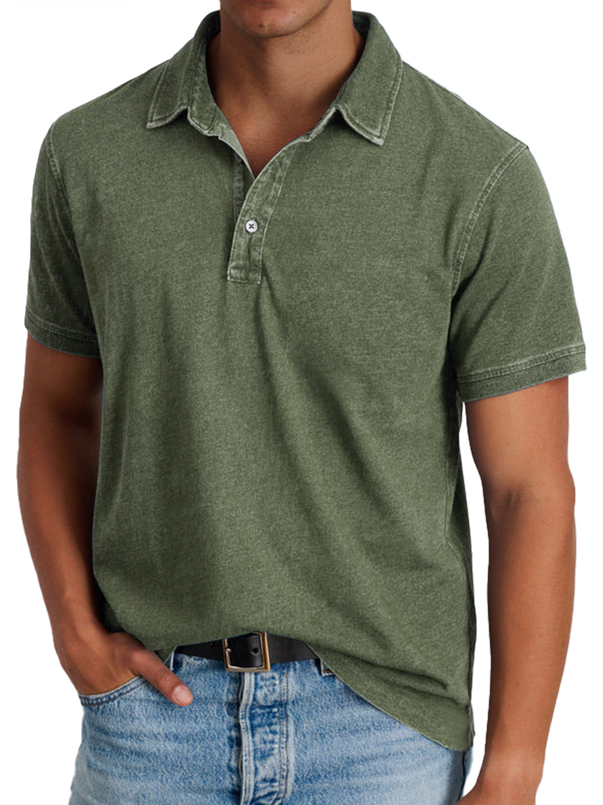 Lenoir™ | Poloshirt met kraag