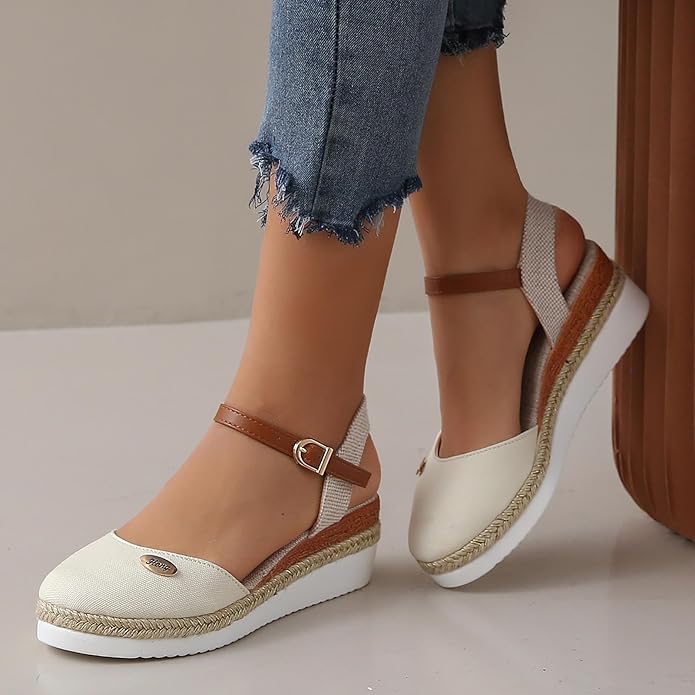 Alfonsa | Orthopedische Sandalen, Met Plateau, Ademend en Ontspannend