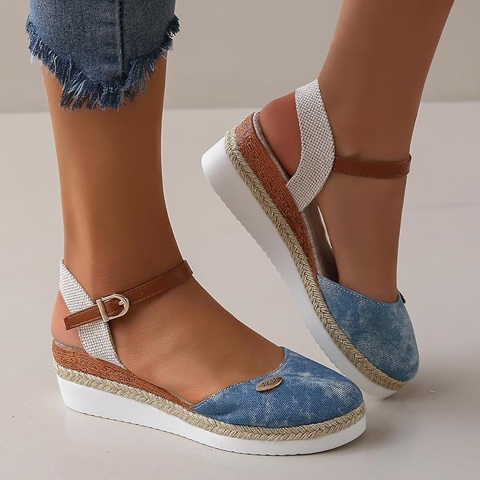 Alfonsa | Orthopedische Sandalen, Met Plateau, Ademend en Ontspannend