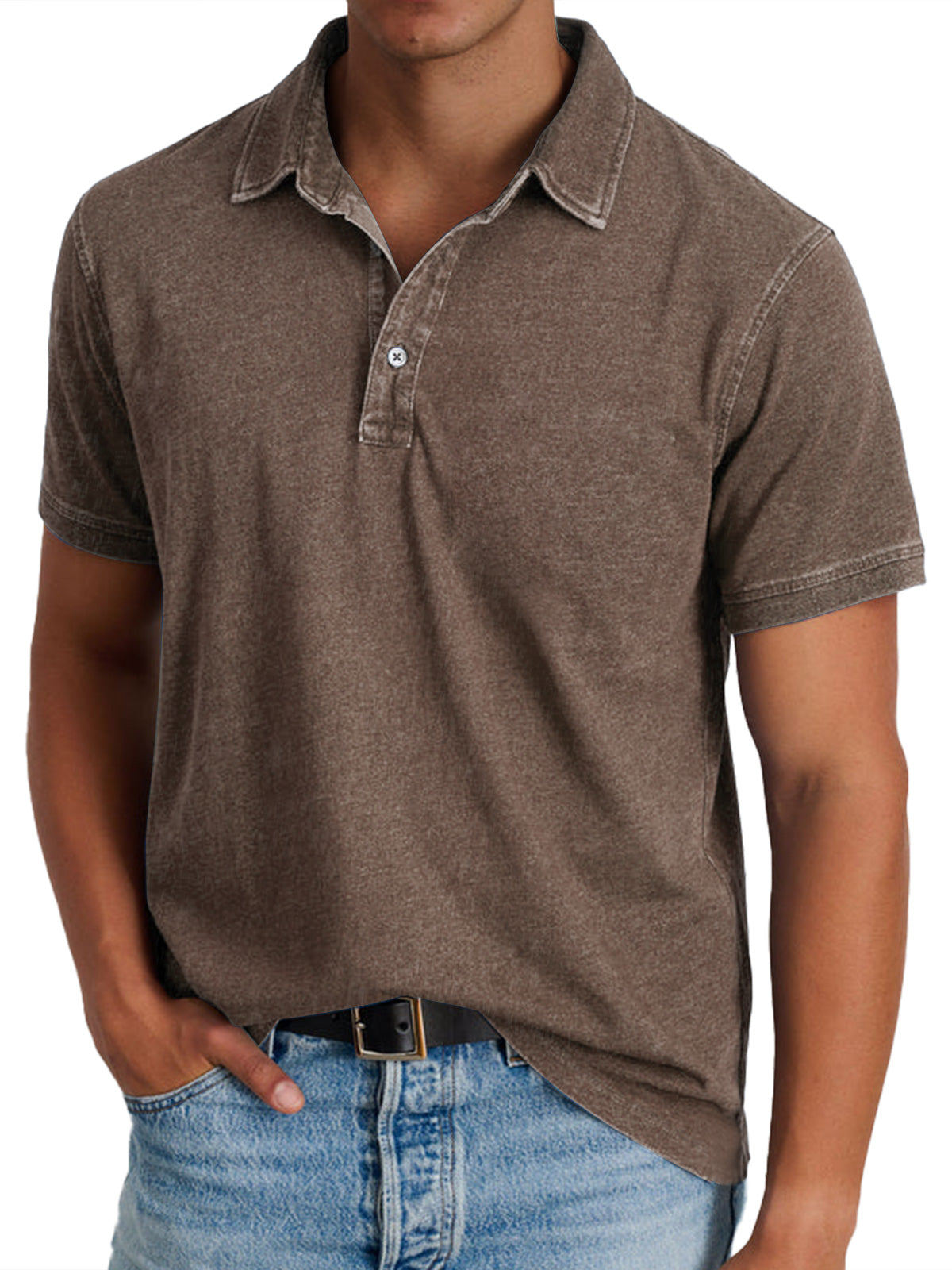 Lenoir™ | Poloshirt met kraag