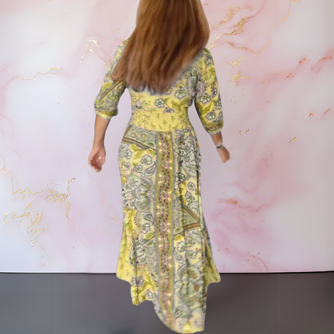 Koelman | Zomerjurk met V-Hals – Licht, Vrouwelijk en Tijdloos Elegant