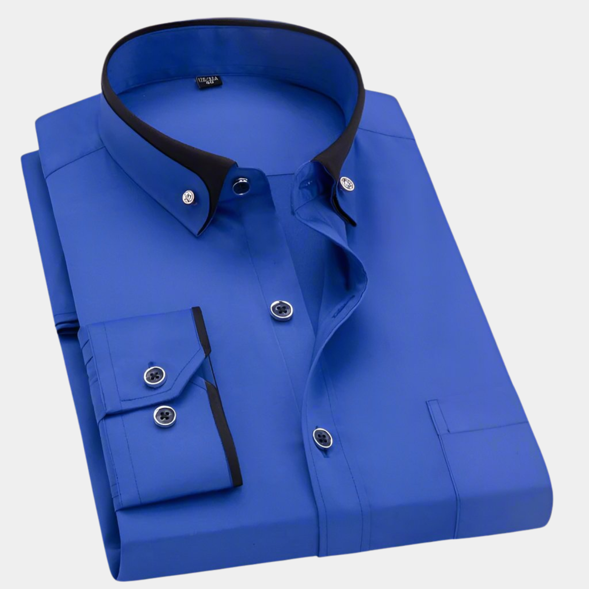 ROSSI ROMA | HEREN CLASSIC SHIRT MET LANGE MOUWEN