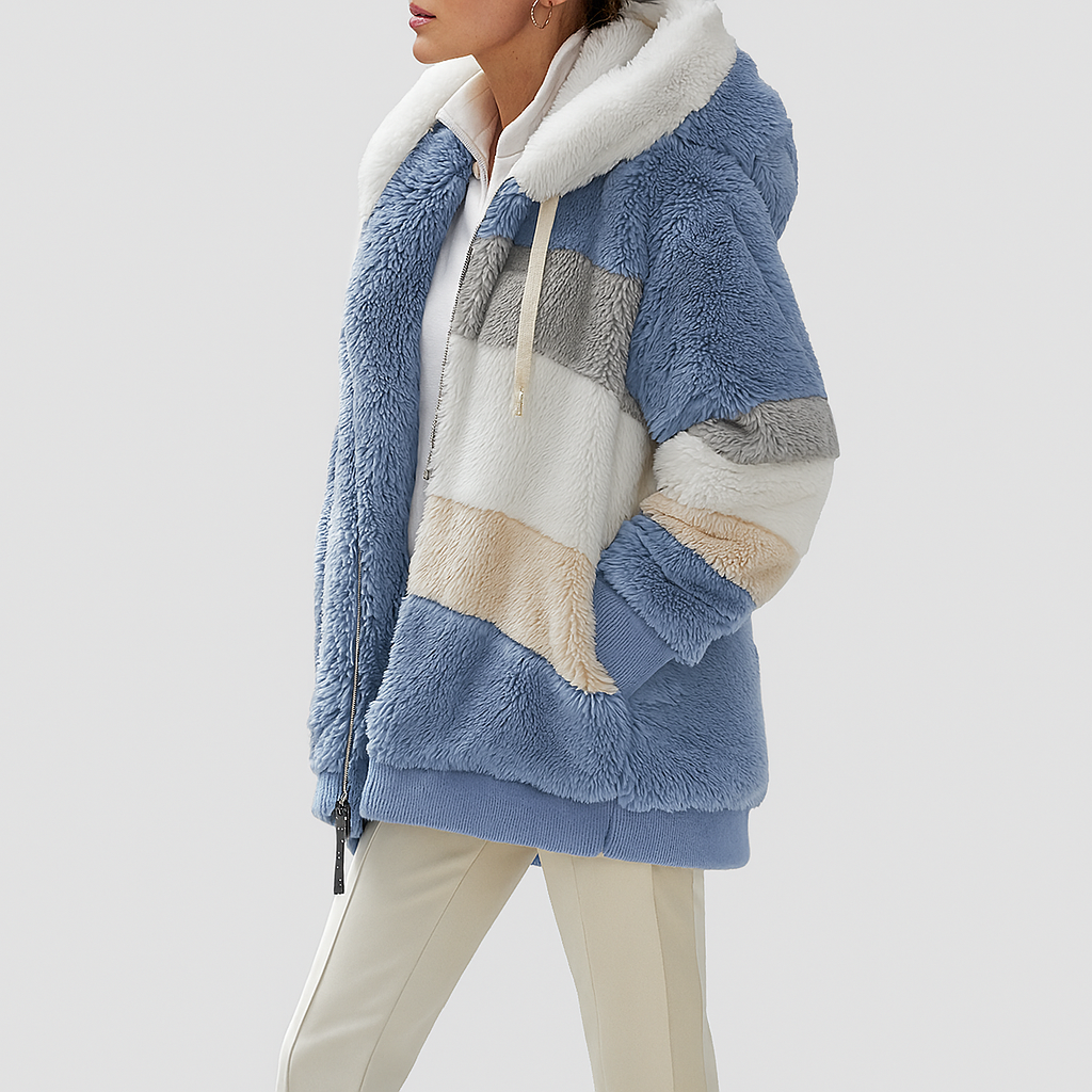 Isabella™ Dames Winterjack met Capuchon en Rits