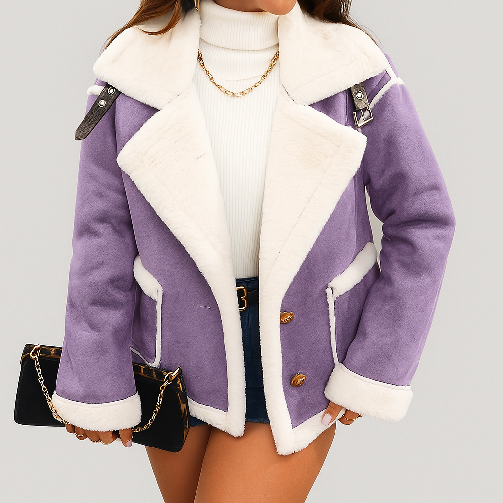 Isabella™ Winterjas Voering van Synthetische Bont