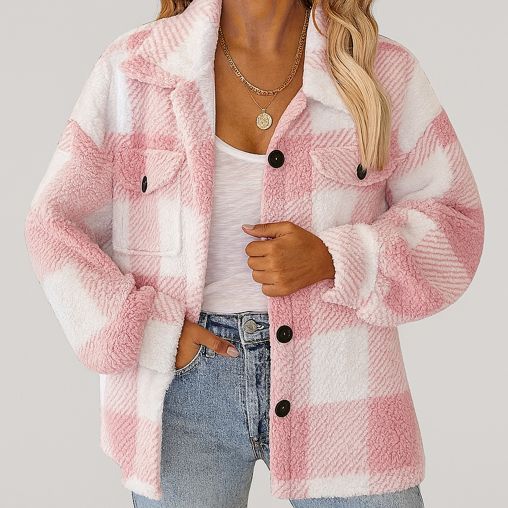 Isabella™ - Cozy Blush Jas