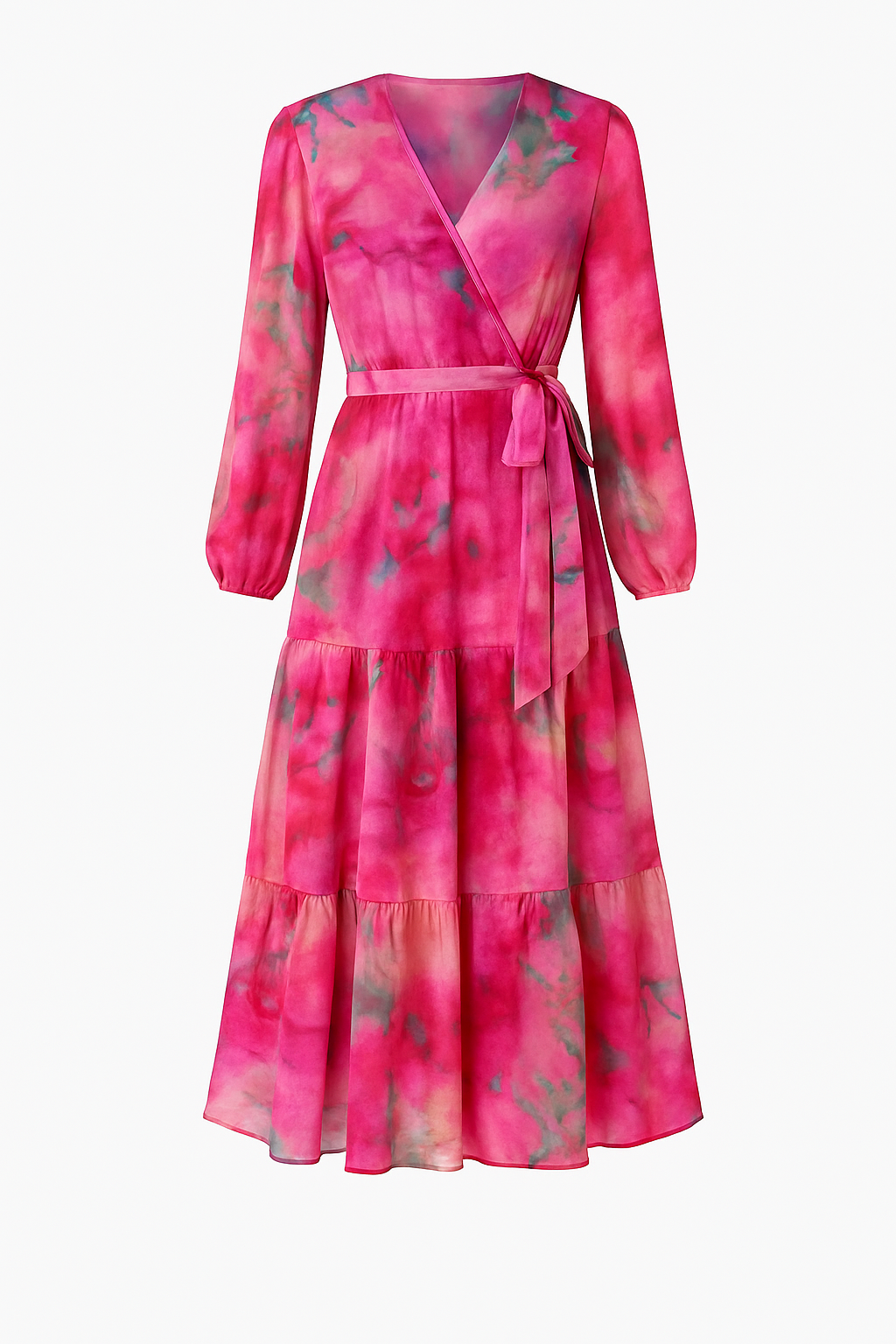 Evelyn β Aquarel Jurk