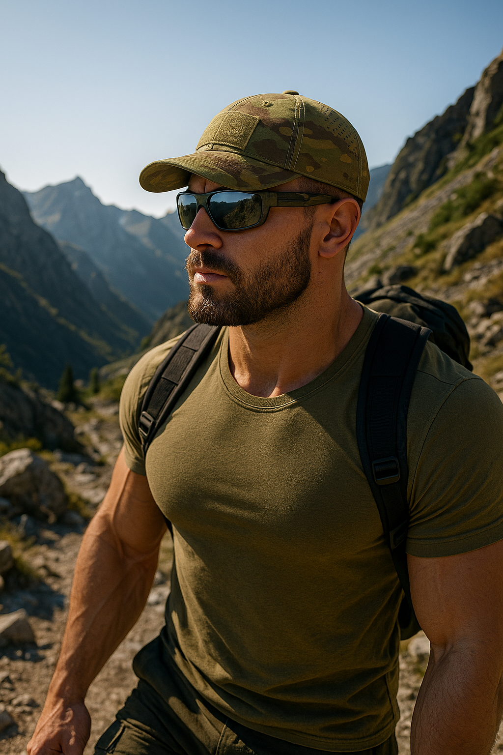 Koelman | Camo Cap met Brillenhouder – Nooit Meer Je Zonnebril Kwijt!