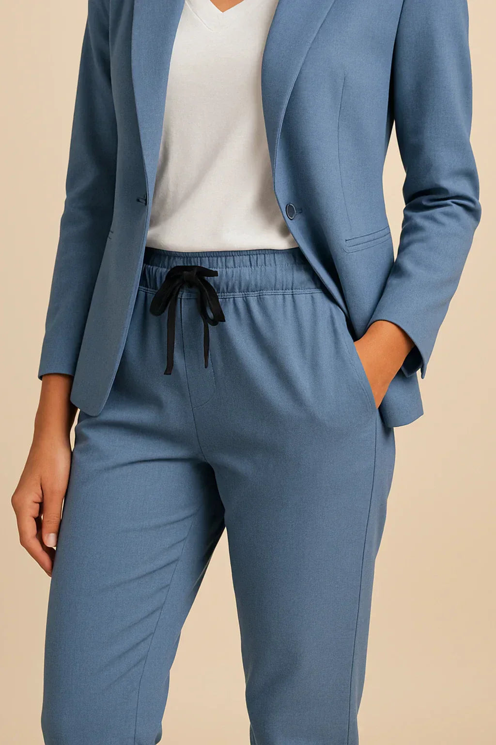 Anastazia | elegant set met jas en broek