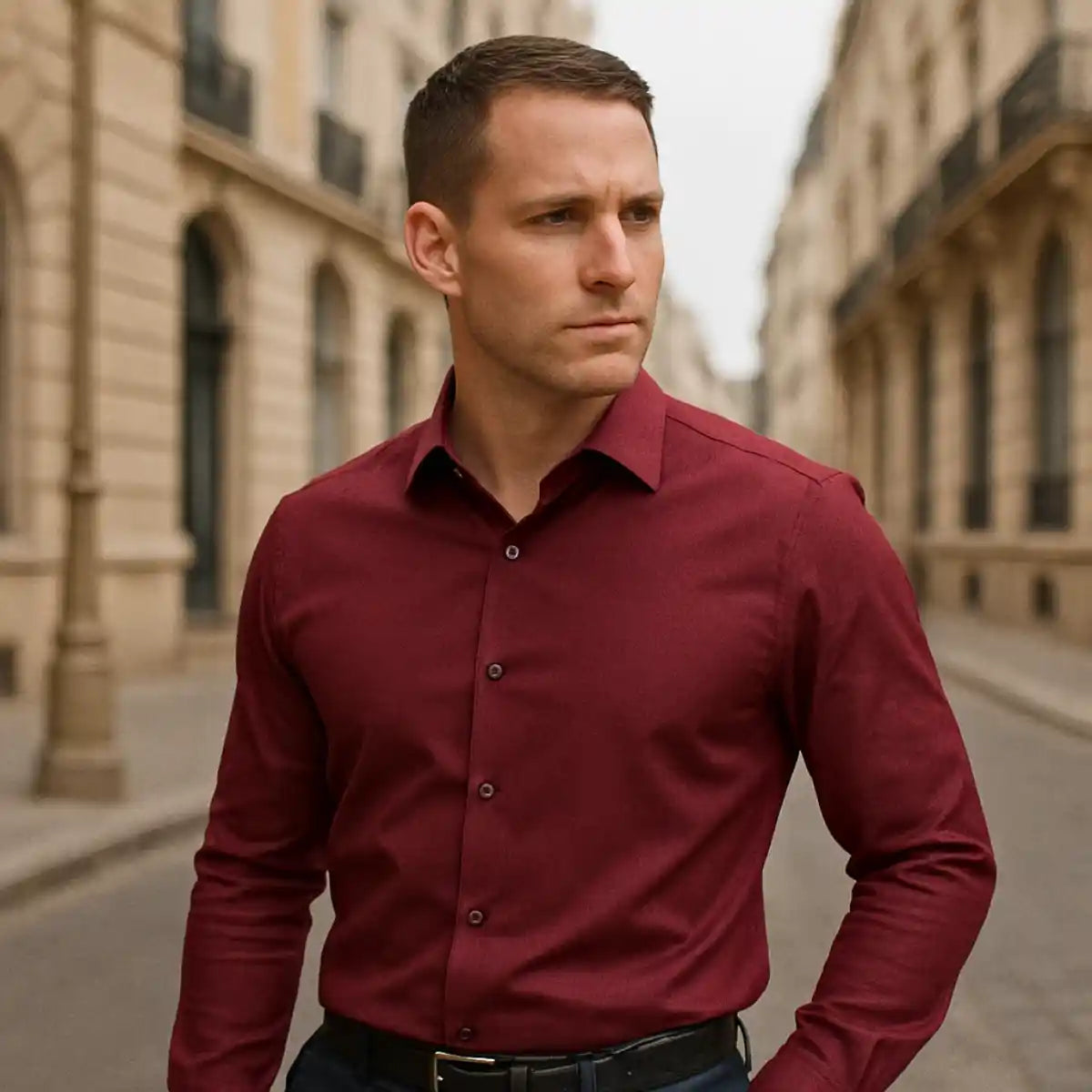 Koelman | Strijkvrij Slim Fit Overhemd – Altijd in Vorm, Altijd Stijlvol