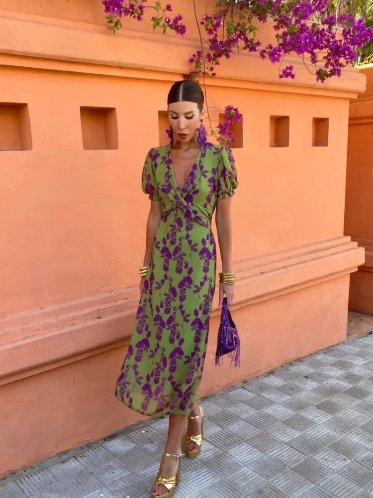 Sophie | Elegante Zomerjurk – Licht, Vloeiend & Tijdloos Charmant