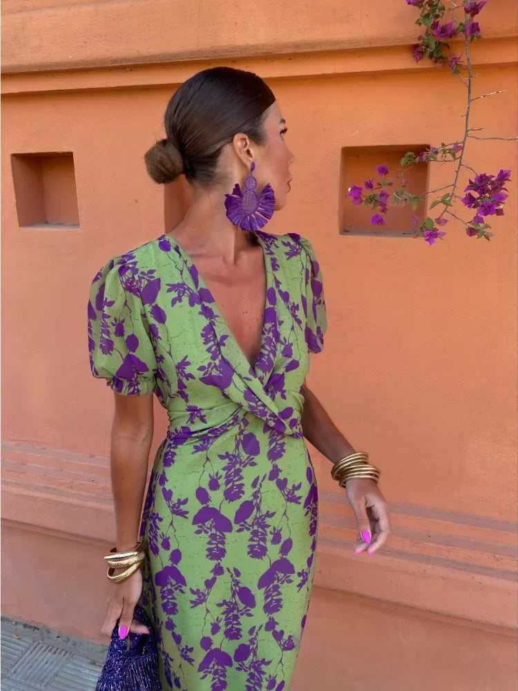 Sophie | Elegante Zomerjurk – Licht, Vloeiend & Tijdloos Charmant