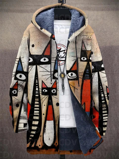 Kiara™ | Luxueuze Cardigan met Artistieke Inspiratie