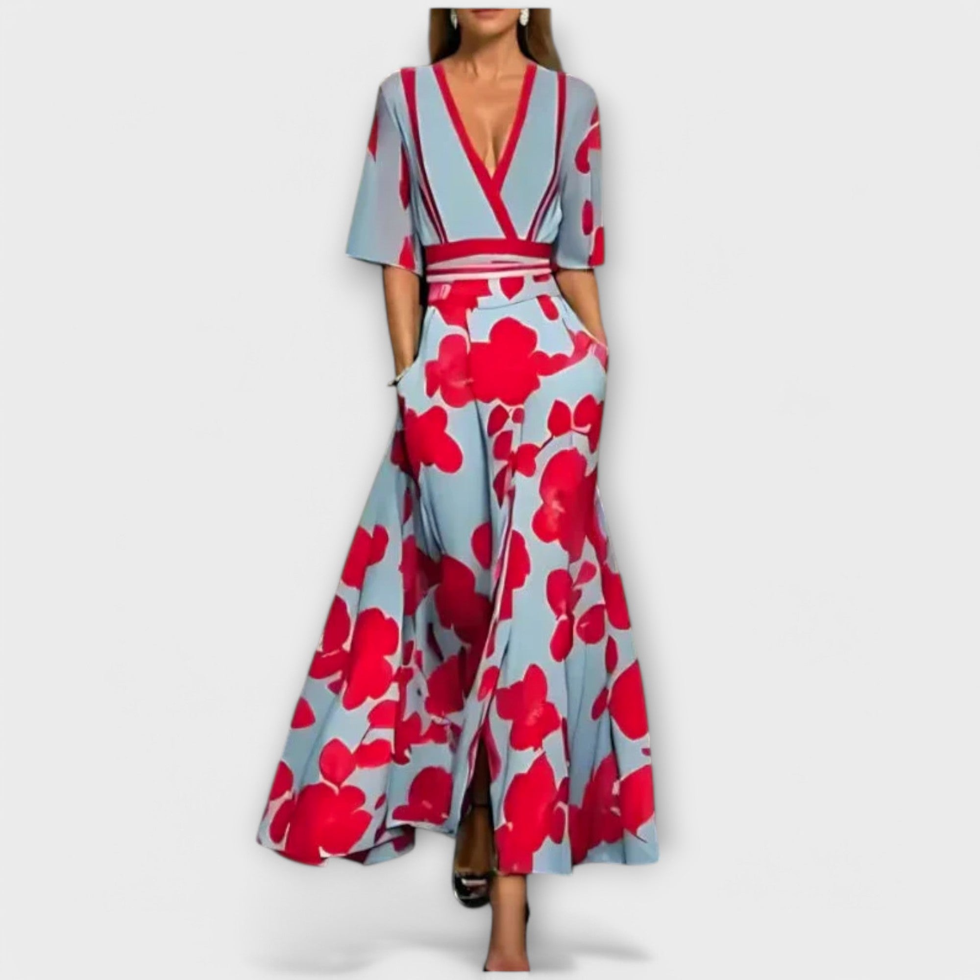 Vittoria™ | Elegante Bloemenpenciljurk