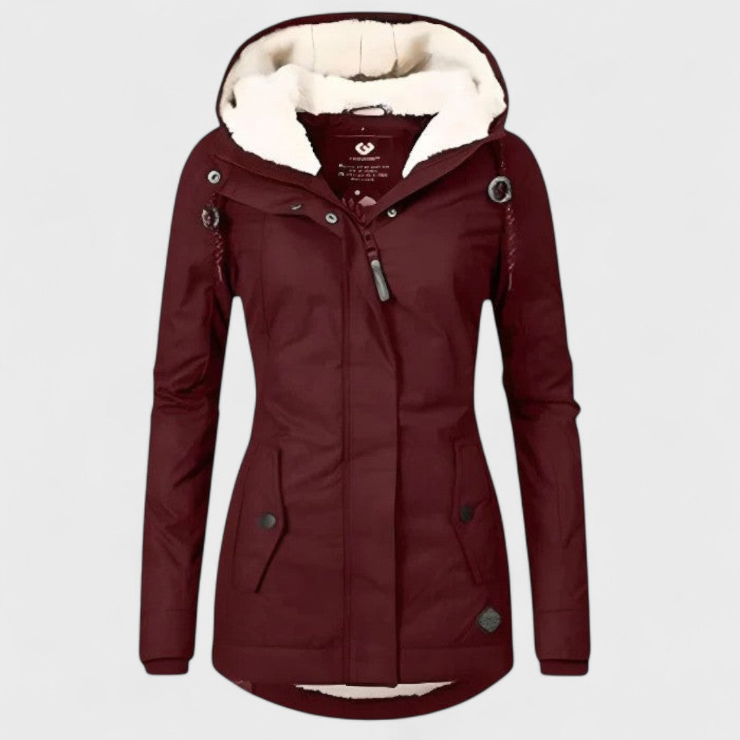 Amélie - Waterdichte winterjas met capuchon