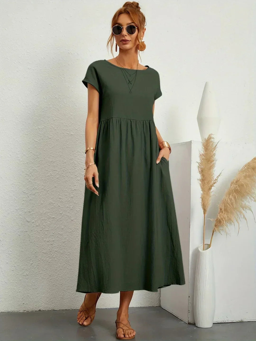 Cintia - Informele Midi Jurk