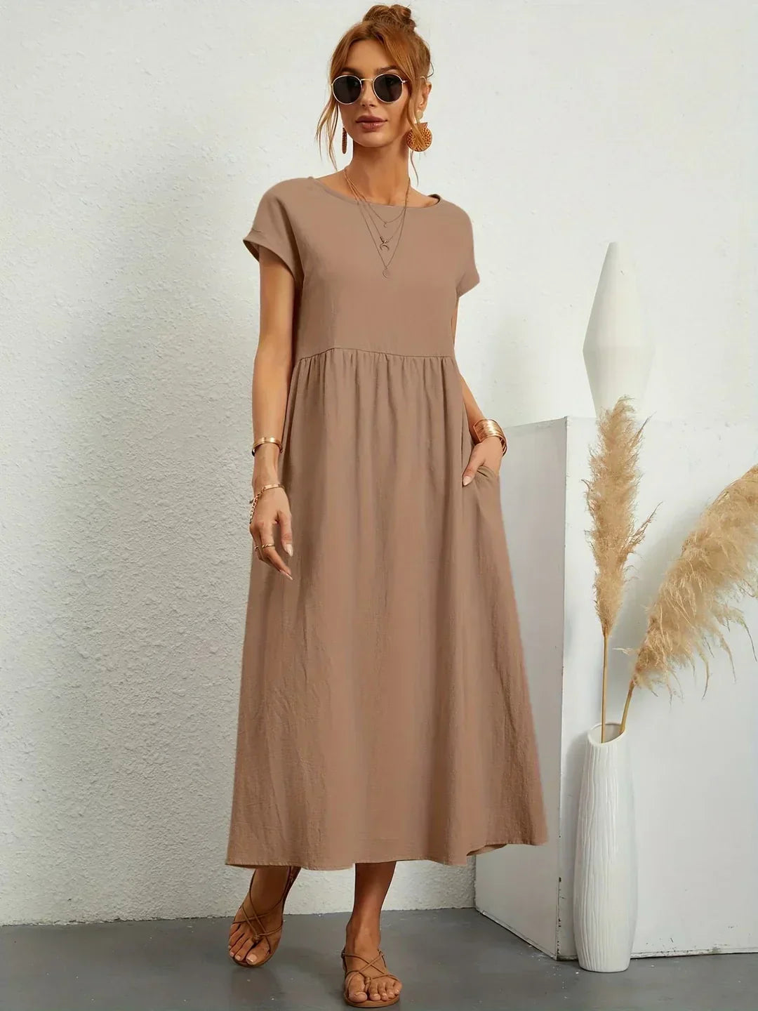 Cintia - Informele Midi Jurk