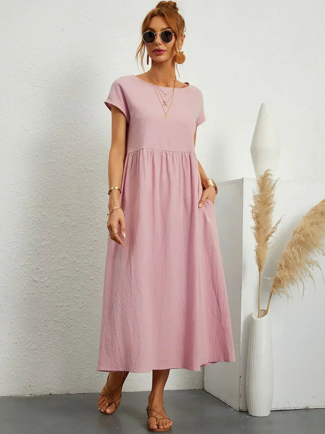 Cintia - Informele Midi Jurk