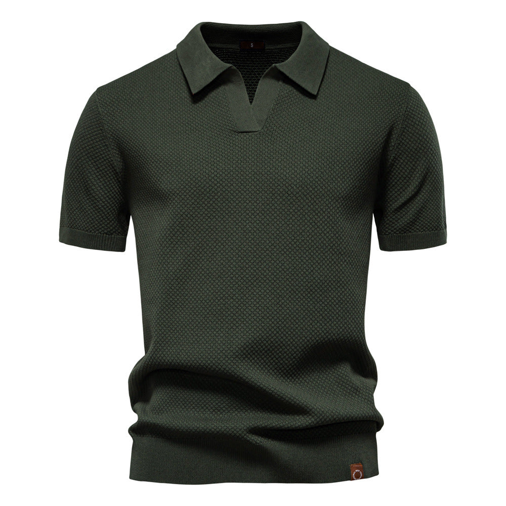 Ulrich – Gestructureerd Polo-Shirt