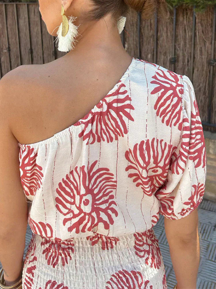 Bernadina | Kort zomers casual jurk