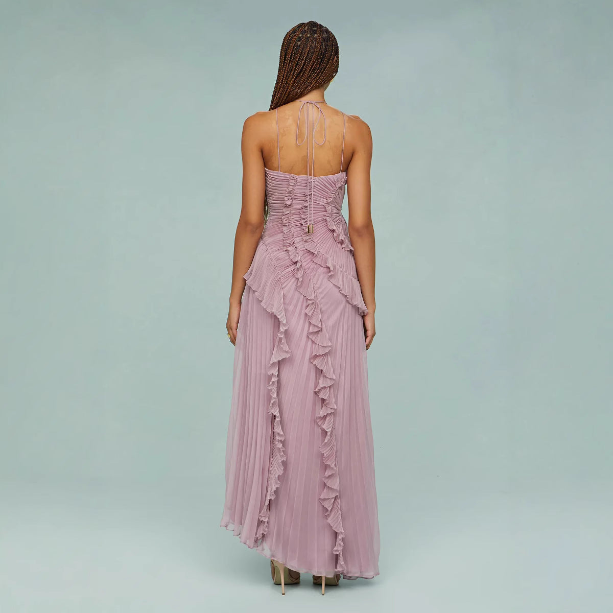 Emmeline – Paarse jurk
