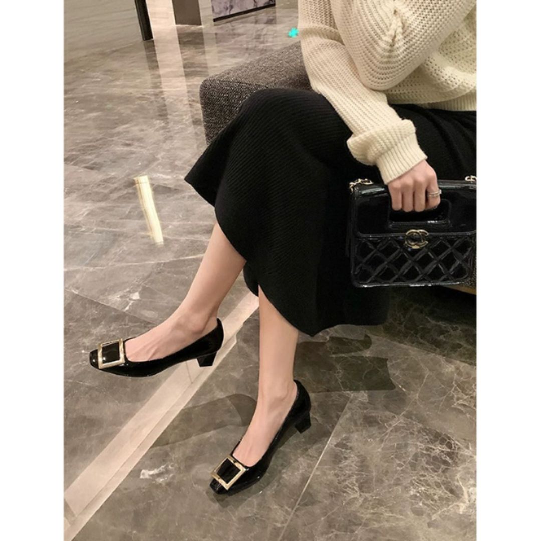 Giada - Sandalen met vierkante neus