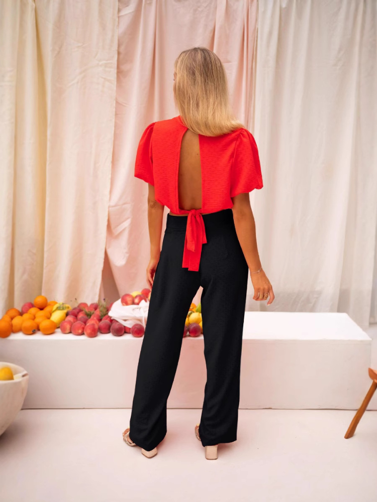 LORENA™ | DE CROP BLOUSSE