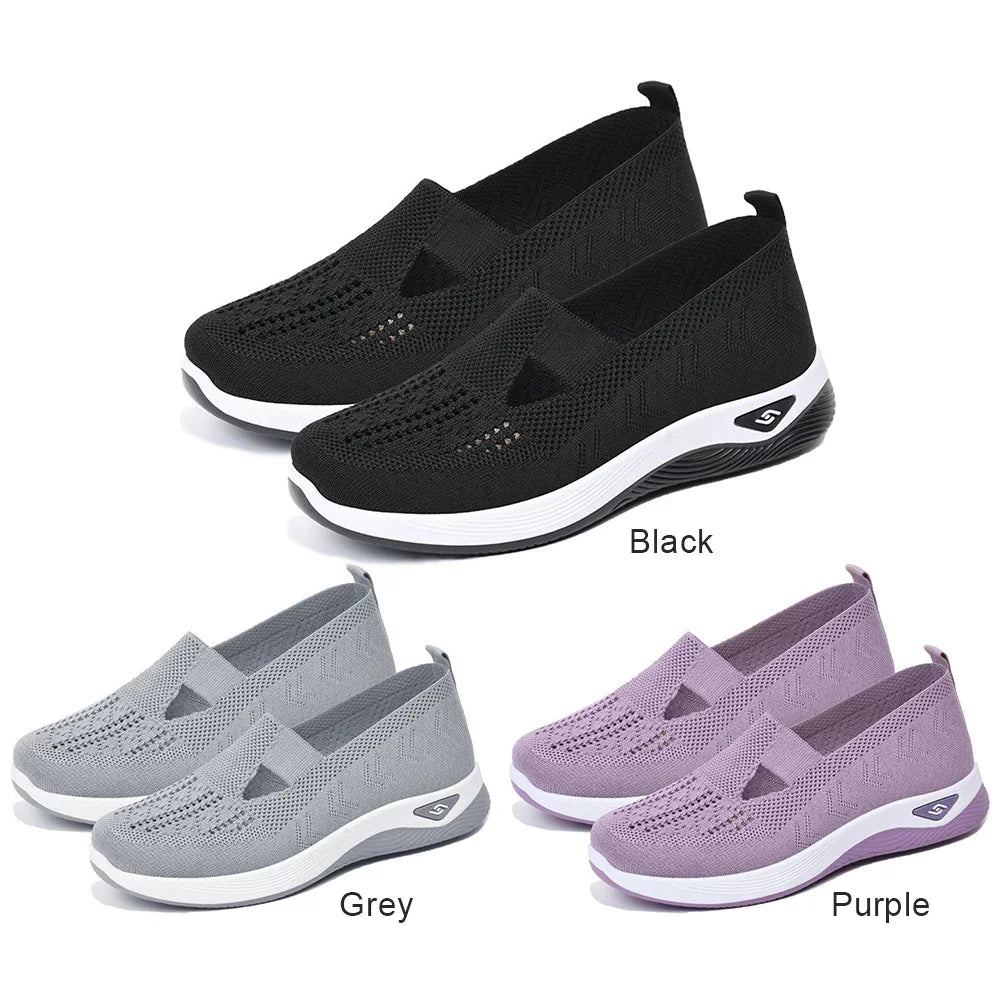 Dames ademende barefoot schoenen – orthopedisch, antislip en met boogondersteuning