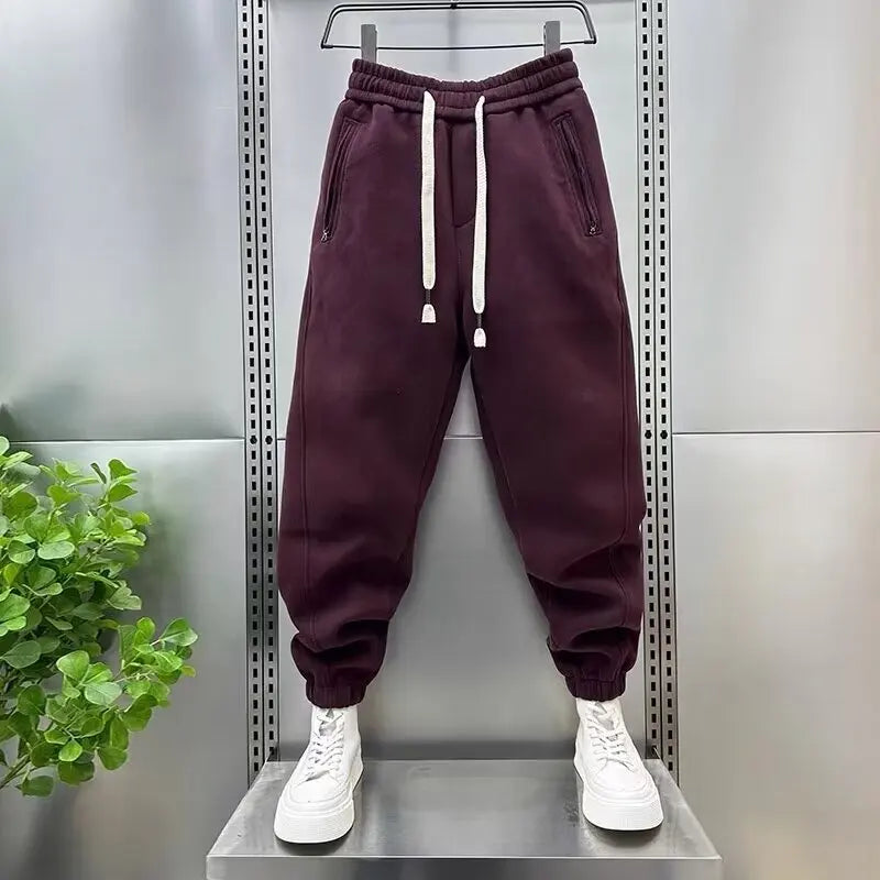 Laurent™ | Sportieve Velours Broek