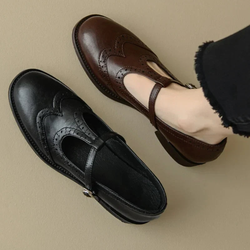Lincy | Elegante T-Strap Mary Janes