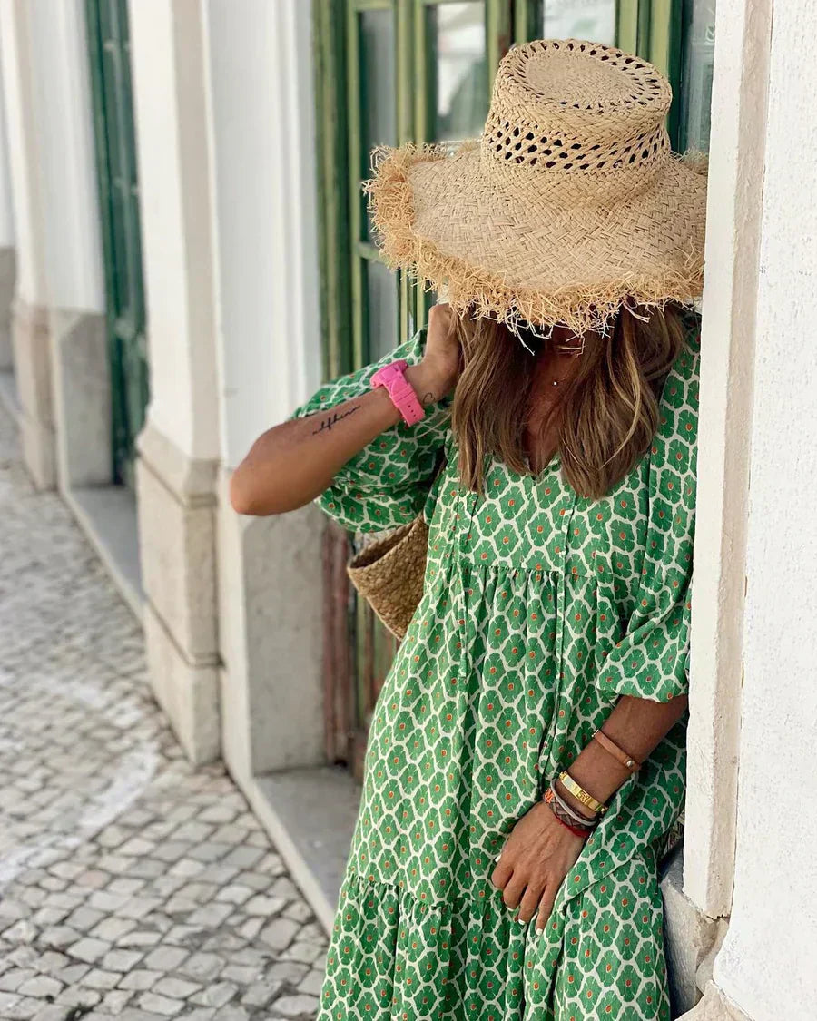Fleur | Maxi Bohemisch Jurk