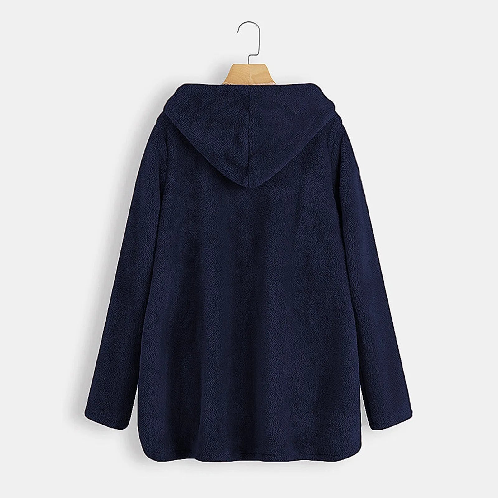 Ella | Comfortabele jas met lange mouwen en capuchon