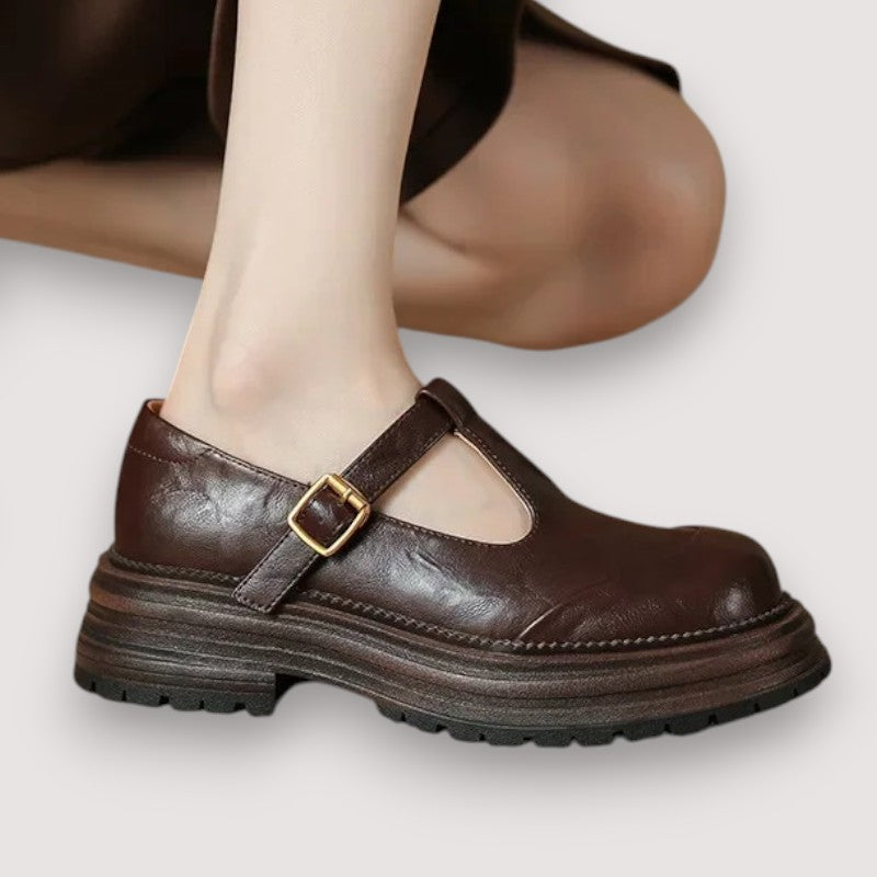 Chiara - Elegante Mary Jane Schoenen van Hoogwaardige Leer