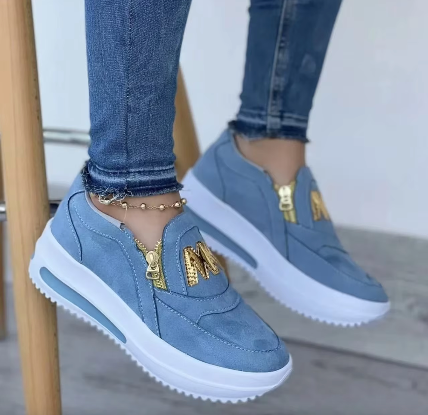 ZipStep™ Sneakers - Voor Elegante en Pijnloze Stappen