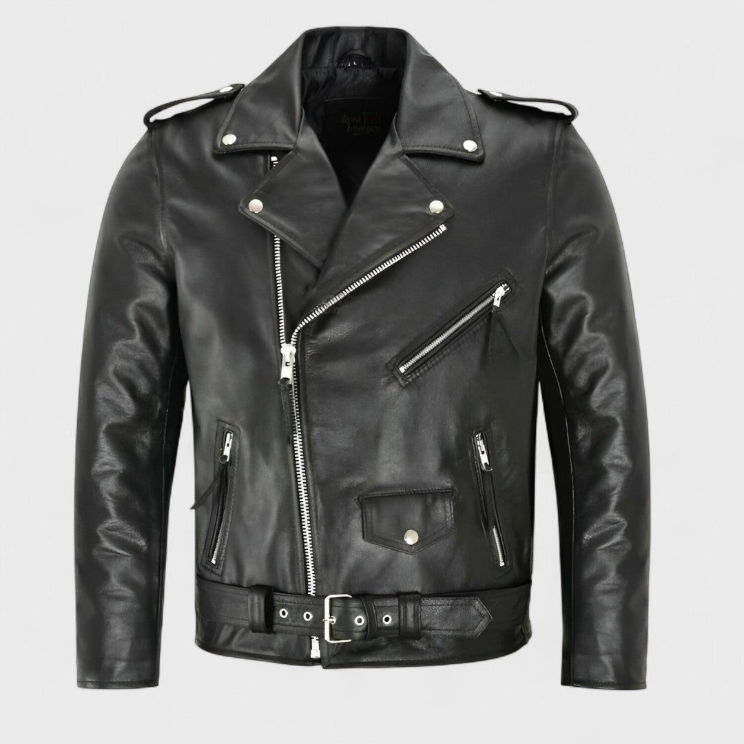 Austin - Klassieke Biker Leren Jas