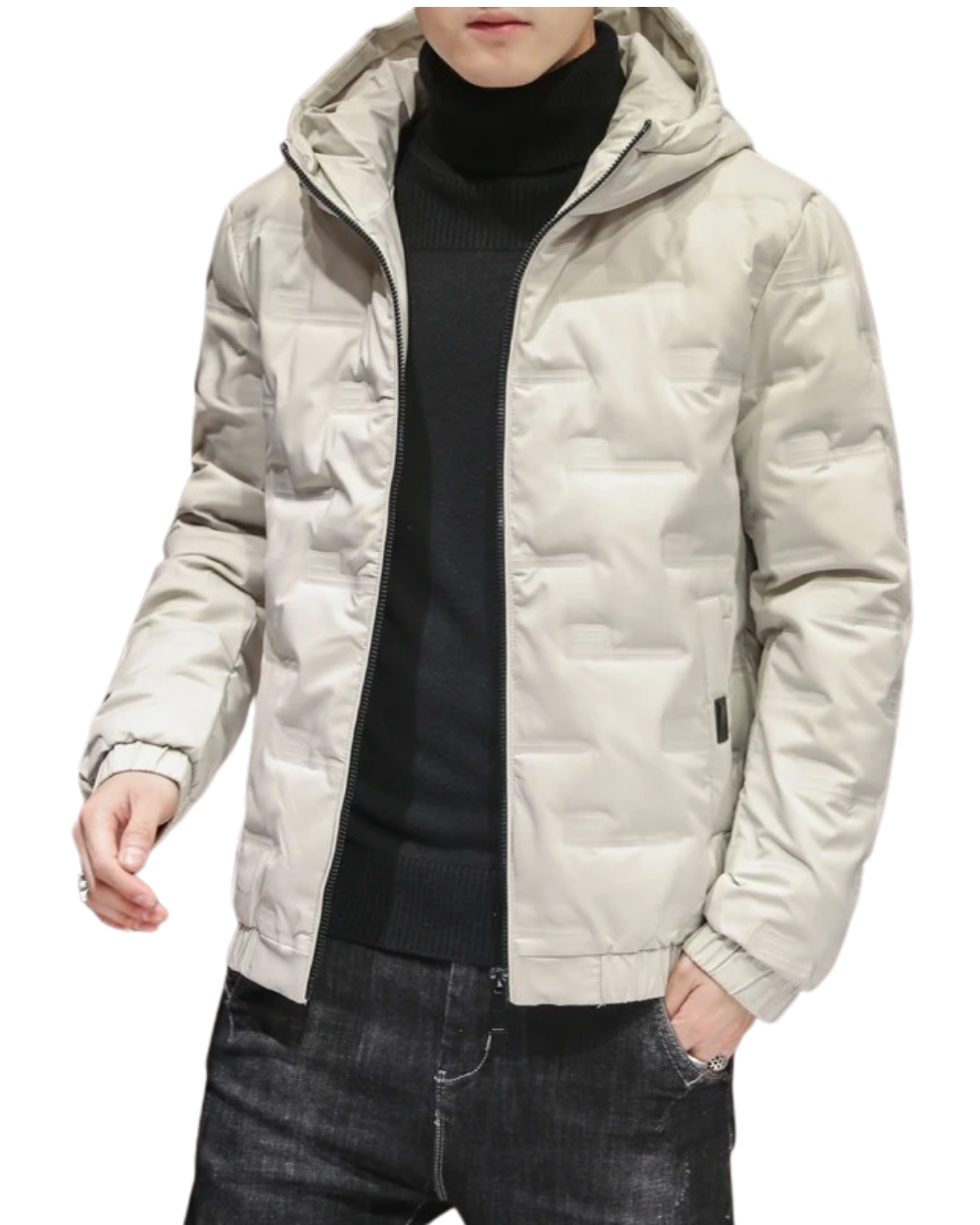 Elegante Pufferjack voor Heren